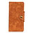 Coque Portefeuille Livre Cuir Etui Clapet L01 pour Asus Zenfone Max Plus M2 ZB634KL Orange