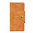 Coque Portefeuille Livre Cuir Etui Clapet L01 pour Asus Zenfone Max ZB555KL Orange