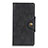 Coque Portefeuille Livre Cuir Etui Clapet L01 pour BQ Vsmart Active 1 Noir