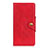 Coque Portefeuille Livre Cuir Etui Clapet L01 pour BQ X2 Rouge