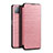 Coque Portefeuille Livre Cuir Etui Clapet L01 pour Huawei Enjoy 20 5G Or Rose