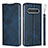 Coque Portefeuille Livre Cuir Etui Clapet L01 pour LG V60 ThinQ 5G Bleu