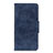 Coque Portefeuille Livre Cuir Etui Clapet L01 pour Motorola Moto Edge Bleu