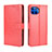 Coque Portefeuille Livre Cuir Etui Clapet L01 pour Motorola Moto G 5G Plus Rouge