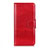 Coque Portefeuille Livre Cuir Etui Clapet L01 pour Motorola Moto G8 Power Lite Rouge