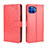 Coque Portefeuille Livre Cuir Etui Clapet L01 pour Motorola Moto One 5G Rouge