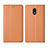 Coque Portefeuille Livre Cuir Etui Clapet L01 pour Nokia 1.3 Orange