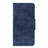 Coque Portefeuille Livre Cuir Etui Clapet L01 pour Oppo Find X2 Pro Bleu