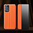 Coque Portefeuille Livre Cuir Etui Clapet L01 pour Oppo Reno5 Pro 5G Orange