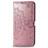 Coque Portefeuille Livre Cuir Etui Clapet L01 pour Realme 6i Or Rose