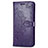 Coque Portefeuille Livre Cuir Etui Clapet L01 pour Realme 6i Violet