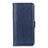 Coque Portefeuille Livre Cuir Etui Clapet L01 pour Realme Q Bleu