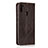 Coque Portefeuille Livre Cuir Etui Clapet L01 pour Samsung Galaxy A11 Marron