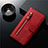 Coque Portefeuille Livre Cuir Etui Clapet L01 pour Samsung Galaxy S20 Ultra Rouge