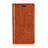 Coque Portefeuille Livre Cuir Etui Clapet L01 pour Sony Xperia XZ2 Premium Orange