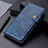 Coque Portefeuille Livre Cuir Etui Clapet L01 pour Xiaomi POCO C31 Bleu