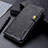 Coque Portefeuille Livre Cuir Etui Clapet L01 pour Xiaomi POCO C31 Noir