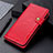 Coque Portefeuille Livre Cuir Etui Clapet L01 pour Xiaomi POCO C31 Rouge
