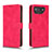 Coque Portefeuille Livre Cuir Etui Clapet L01Z pour Asus ROG Phone 7 Pro Rose Rouge