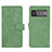 Coque Portefeuille Livre Cuir Etui Clapet L01Z pour Google Pixel 6 5G Vert