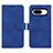 Coque Portefeuille Livre Cuir Etui Clapet L01Z pour Google Pixel 8 5G Bleu