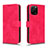 Coque Portefeuille Livre Cuir Etui Clapet L01Z pour Huawei Enjoy 50z Rose Rouge