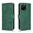 Coque Portefeuille Livre Cuir Etui Clapet L01Z pour Huawei Enjoy 50z Vert