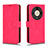 Coque Portefeuille Livre Cuir Etui Clapet L01Z pour Huawei Honor Magic6 Lite 5G Rose Rouge