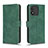 Coque Portefeuille Livre Cuir Etui Clapet L01Z pour Huawei Honor X5 Vert