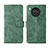 Coque Portefeuille Livre Cuir Etui Clapet L01Z pour Huawei Nova 8i Vert