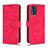 Coque Portefeuille Livre Cuir Etui Clapet L01Z pour Motorola Moto E13 Rose Rouge