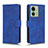 Coque Portefeuille Livre Cuir Etui Clapet L01Z pour Motorola Moto Edge (2023) 5G Bleu