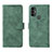 Coque Portefeuille Livre Cuir Etui Clapet L01Z pour Motorola Moto G Play Gen 2 Vert