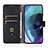 Coque Portefeuille Livre Cuir Etui Clapet L01Z pour Motorola Moto G31 Petit