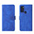Coque Portefeuille Livre Cuir Etui Clapet L01Z pour Motorola Moto G60s Bleu