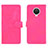 Coque Portefeuille Livre Cuir Etui Clapet L01Z pour Nokia 6.3 Rose Rouge