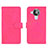 Coque Portefeuille Livre Cuir Etui Clapet L01Z pour Nokia 7.3 Rose Rouge