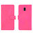 Coque Portefeuille Livre Cuir Etui Clapet L01Z pour Nokia C01 Plus Rose Rouge