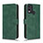 Coque Portefeuille Livre Cuir Etui Clapet L01Z pour Nokia C22 Vert