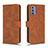 Coque Portefeuille Livre Cuir Etui Clapet L01Z pour Nokia G310 5G Marron