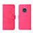 Coque Portefeuille Livre Cuir Etui Clapet L01Z pour Nokia XR20 Rose Rouge