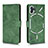 Coque Portefeuille Livre Cuir Etui Clapet L01Z pour Nothing Phone 1 Vert