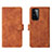 Coque Portefeuille Livre Cuir Etui Clapet L01Z pour OnePlus 9 Pro 5G Marron