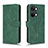 Coque Portefeuille Livre Cuir Etui Clapet L01Z pour OnePlus Nord 3 5G Vert