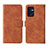 Coque Portefeuille Livre Cuir Etui Clapet L01Z pour OnePlus Nord CE 2 5G Marron