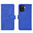 Coque Portefeuille Livre Cuir Etui Clapet L01Z pour Oppo F19 Pro Bleu