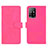 Coque Portefeuille Livre Cuir Etui Clapet L01Z pour Oppo F19 Pro+ Plus 5G Rose Rouge