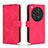 Coque Portefeuille Livre Cuir Etui Clapet L01Z pour Oppo Find X7 Ultra 5G Rose Rouge