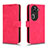 Coque Portefeuille Livre Cuir Etui Clapet L01Z pour Oppo Reno11 Pro 5G Rose Rouge