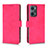 Coque Portefeuille Livre Cuir Etui Clapet L01Z pour Oppo Reno7 A Rose Rouge